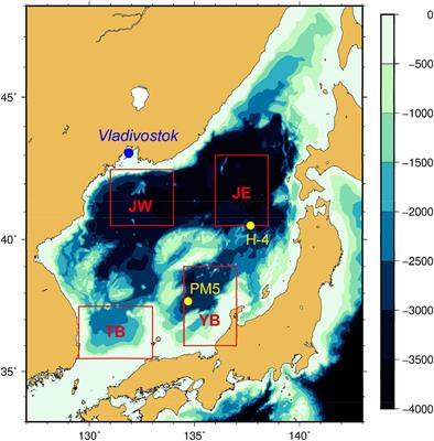 Changes in Mid-Depth Water Mass Ventilation in the Japan Sea Deduced From Long-Term Spatiotemporal Variations of Warming Trends